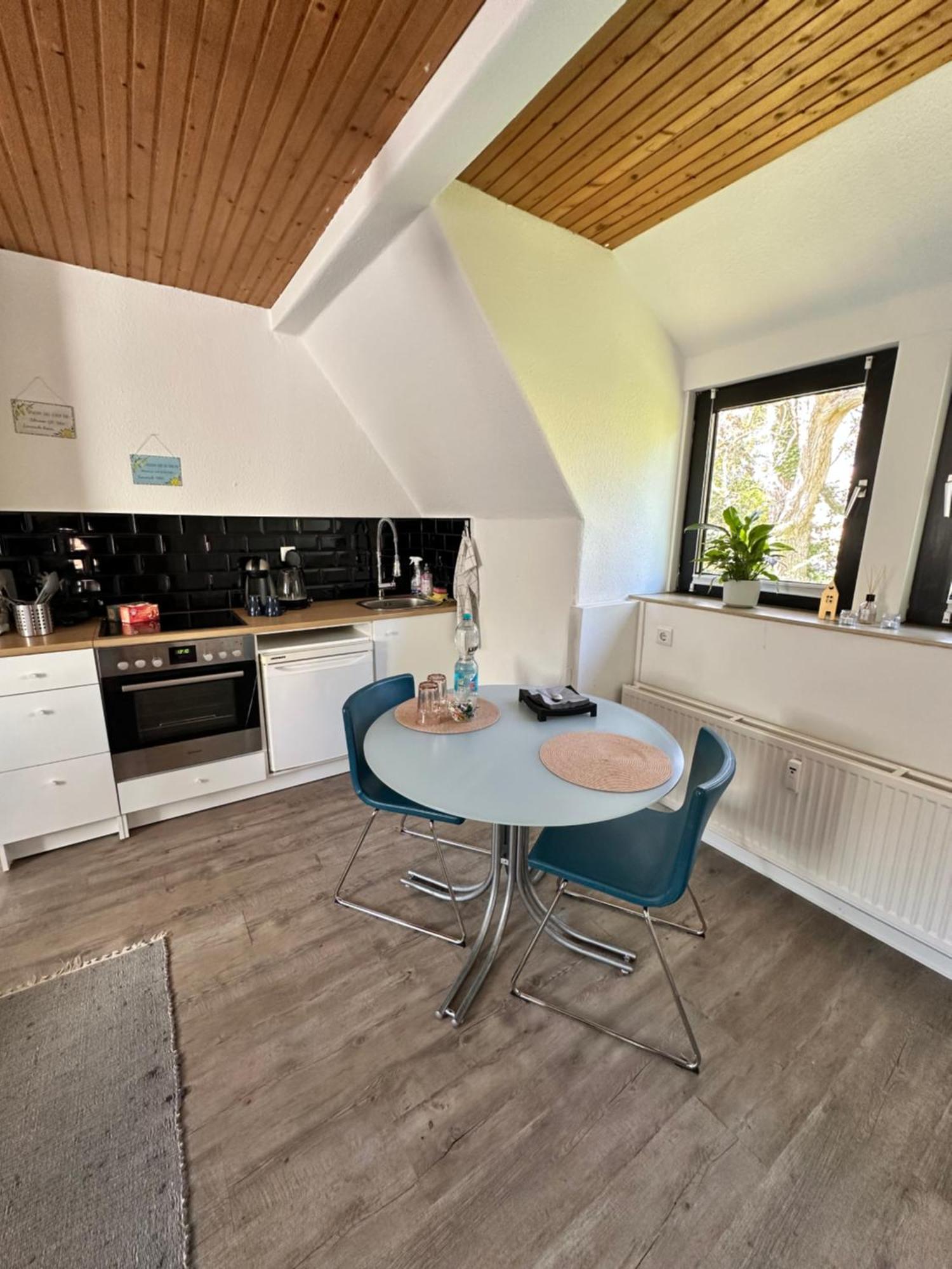 Idyllisches Zentrales Appartment - 24 H Check Inn 弗伦斯堡 外观 照片
